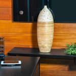 Tomadas da decoração moderna rústica