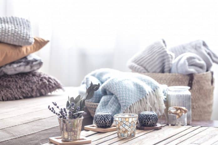 Decoração aconchegante