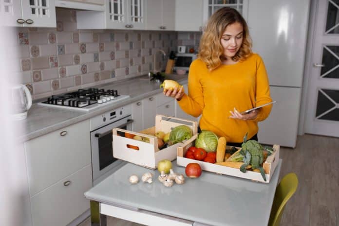 Triângulo funcional cozinha
