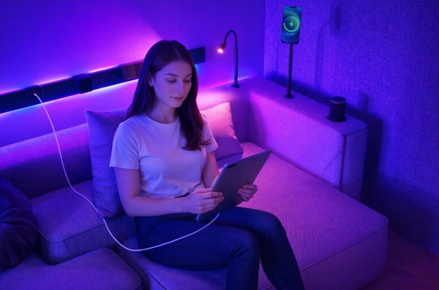 Decoração futurista