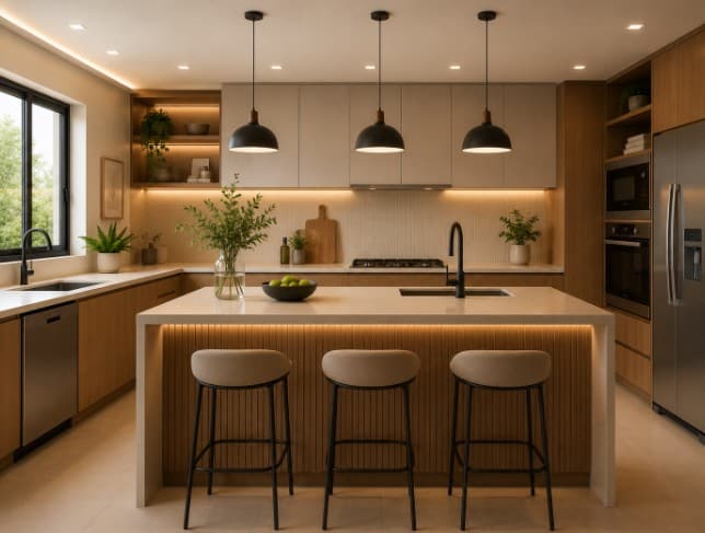 Cozinha com ilha