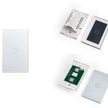 1 Interruptor touch frente e verso