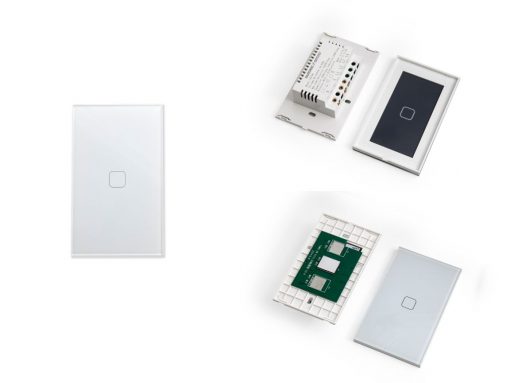 1 Interruptor touch frente e verso