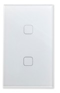 ESPELHO 4X2 C/AUTOMAÇÃO 2INTERRUPTOR - BRANCO da QTMOV