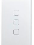 ESPELHO 4X2 C/AUTOMAÇÃO 3INTERRUPTOR - BRANCO da QTMOV