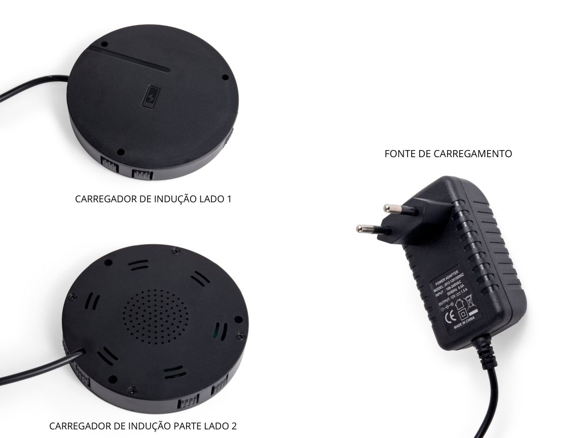 Carregador por indução de mesa da QTMOV componentes Carregador por indução de mesa da QTMOV componentes