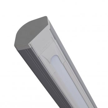 Perfil de Canto da QTMOV detalhe acabamento cinza